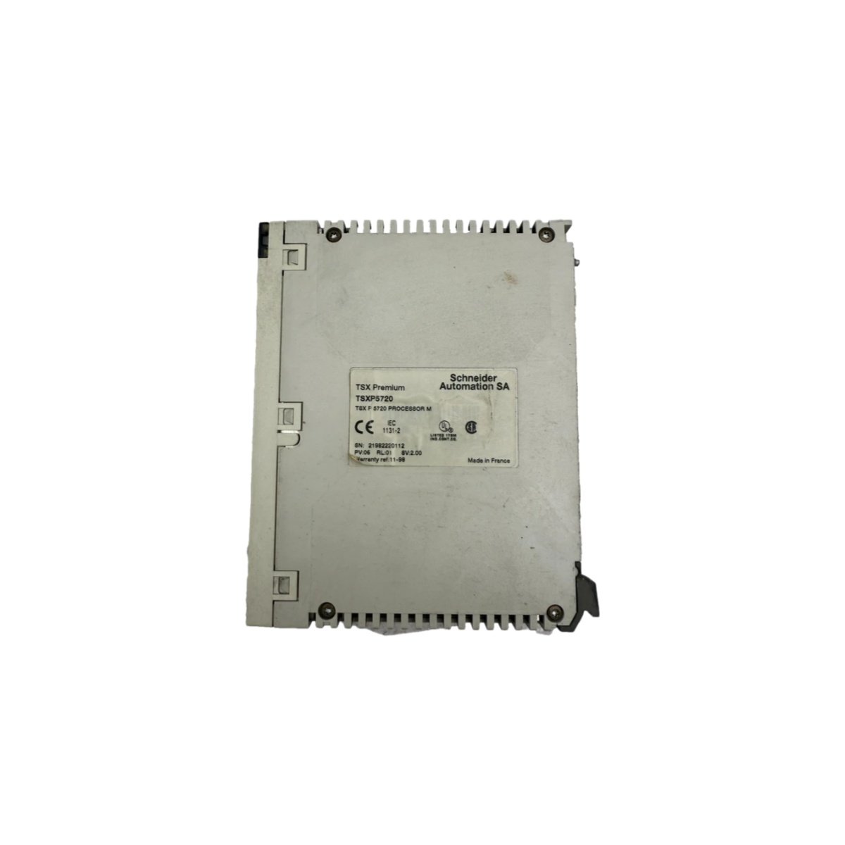 Schneider TSXP5720 PL7 Processor | Specs & Weight