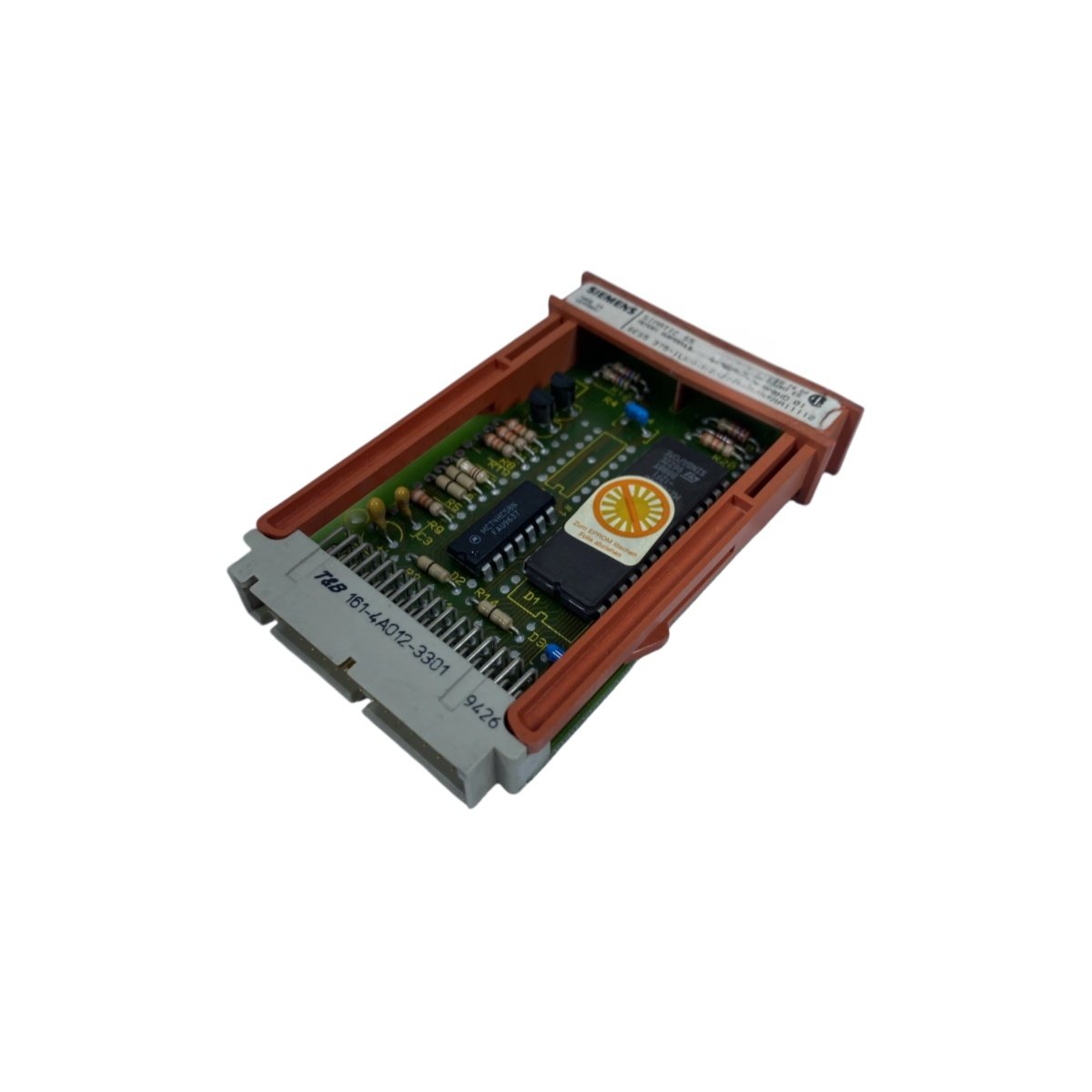 Siemens 6ES5375-1LA41 SIMATIC S5 memory module: 130×75×20 mm, 0.2 kg, CMOS backup, CPU slot. Technical specs for PLC engineers.