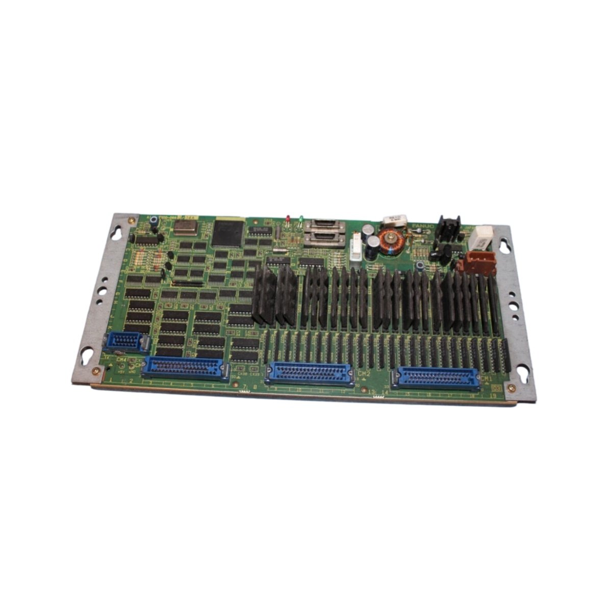 GE A16B-2200-0660/04A control board for FANUC CNC. Axis and spindle signal processing, encoder inputs, rack mount. View full specs.