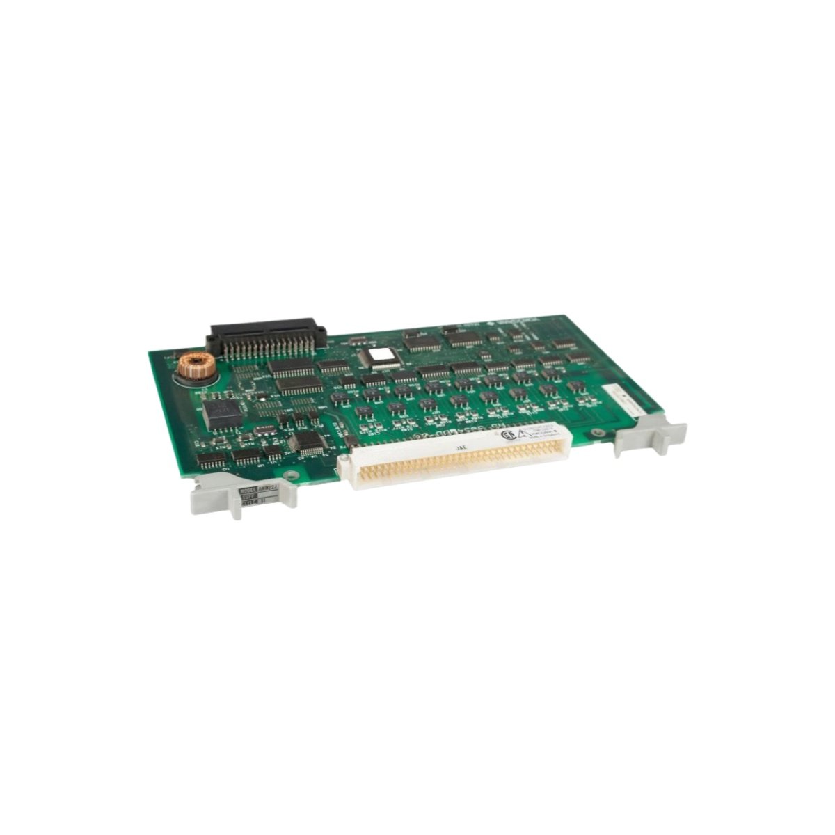 Yokogawa AMM22J voltage input multiplexer module: multiple channels, 130×100×45 mm, 0.3 kg, 24 V DC backplane. Technical specs for monitoring systems.