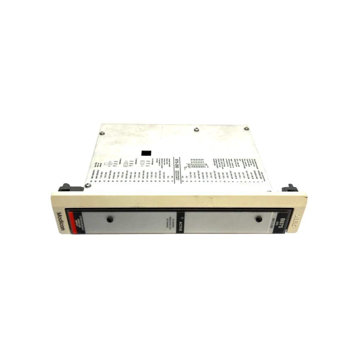 Schneider ASB875200 analogue base module offers 8 configurable channels, 16-bit resolution, ±0.1% accuracy, and 24 V DC power. View full specs.