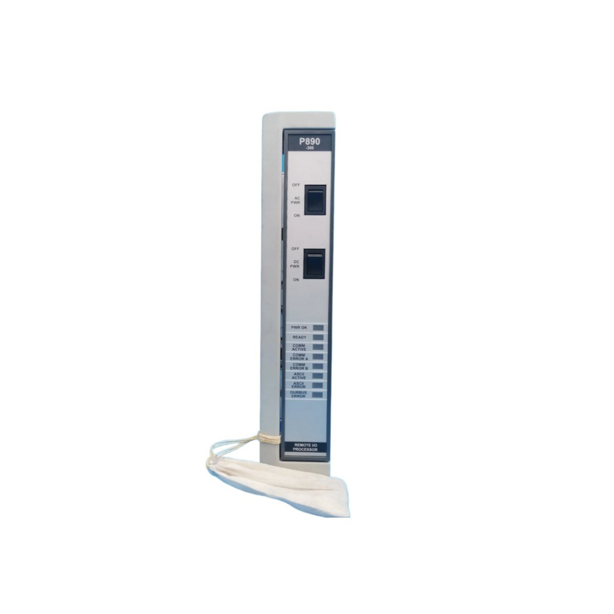 Schneider ASP890300 remote I/O processor for Modicon 890 systems. Dual ports, status LEDs, 24 VDC. View dimensions, weight, and full technical specs.