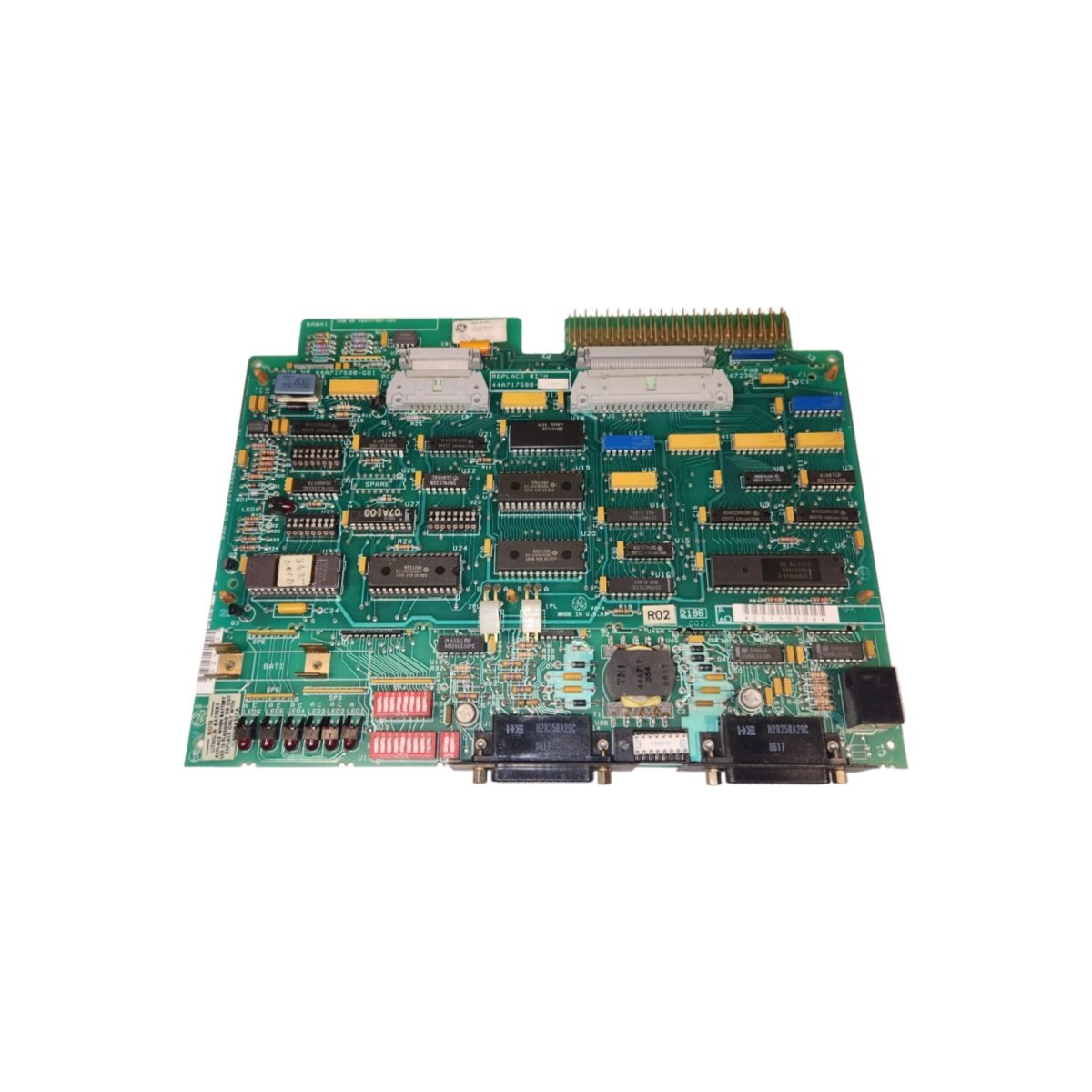 GE IC600YB945 communication module: 2 serial ports, RS-232/RS-422, SNP and ASCII protocols, Series Six compatible. View full specs and details.