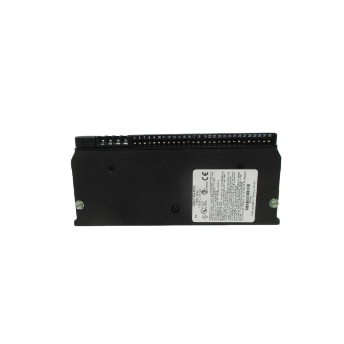 GE IC660TBA105 Terminal Assembly for Genius I/O Systems - Image 2