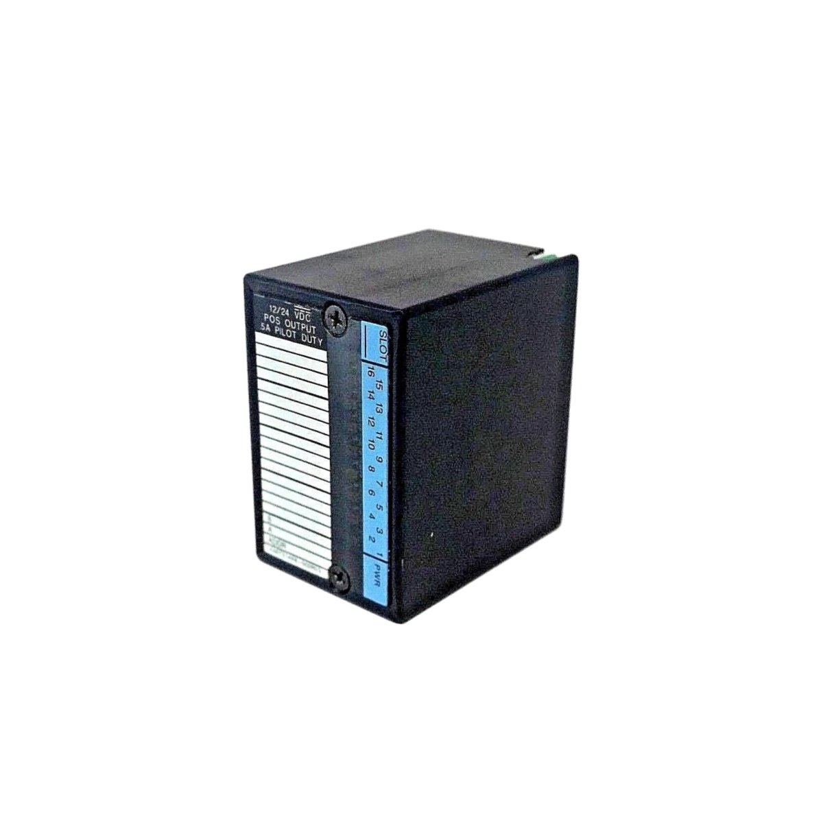 GE IC670MDL740B discrete output module: 16 points, 24 VDC, 0.5 A per point, Field Control compatible, –40 to +70 °C. View full specs.