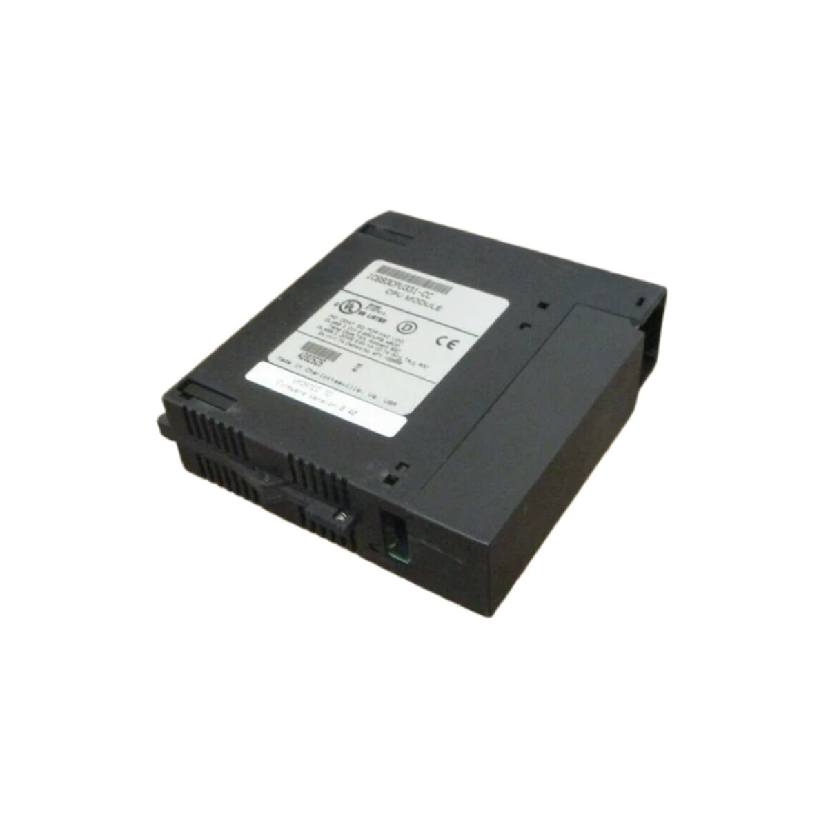 GE IC693CPU331-CC CPU module for Series 90-30 PLC. 16 KB user memory, serial and Modbus port. View dimensions, weight, and full specs.