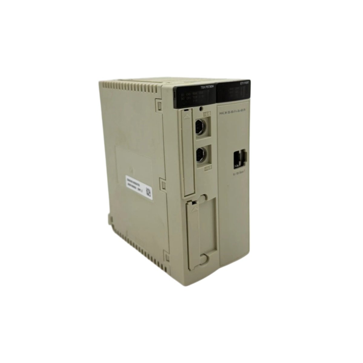 Schneider TSXP573634M Unity processor for Modicon Premium. 32 MB RAM, Unity Pro, Modbus, Ethernet, and USB ports. View full specs.